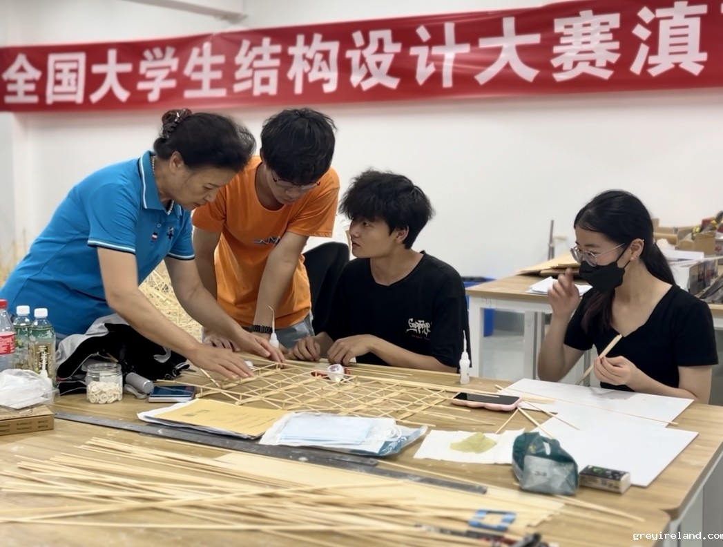 滇西大举办第三届校级大学生结构设计竞赛