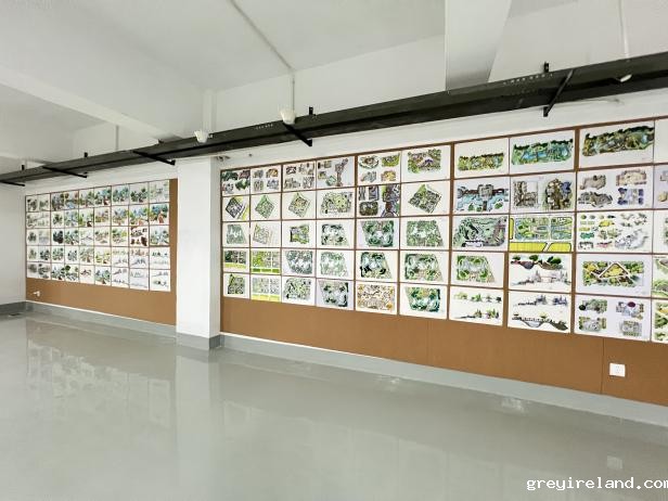 新学期，新气象——建筑系组织开学优秀作品布展活动